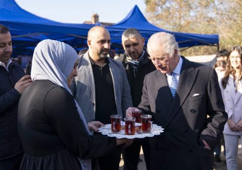 King Charles visits West London Turkish Community Centre