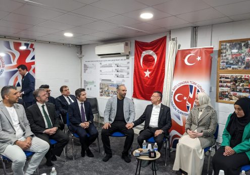 Vice President of Türkiye Fuat Oktay visits West London Turkish Volunteers