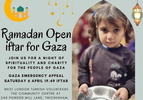 Gaza Emergency Relief Open Ramadan iftar